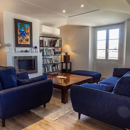 Appartement Spacieux Pour 6p Vue Vieil Antibes