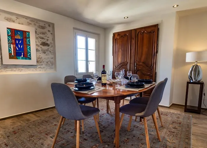 Spacieux Pour 6p Vue Vieil Lejlighed Antibes